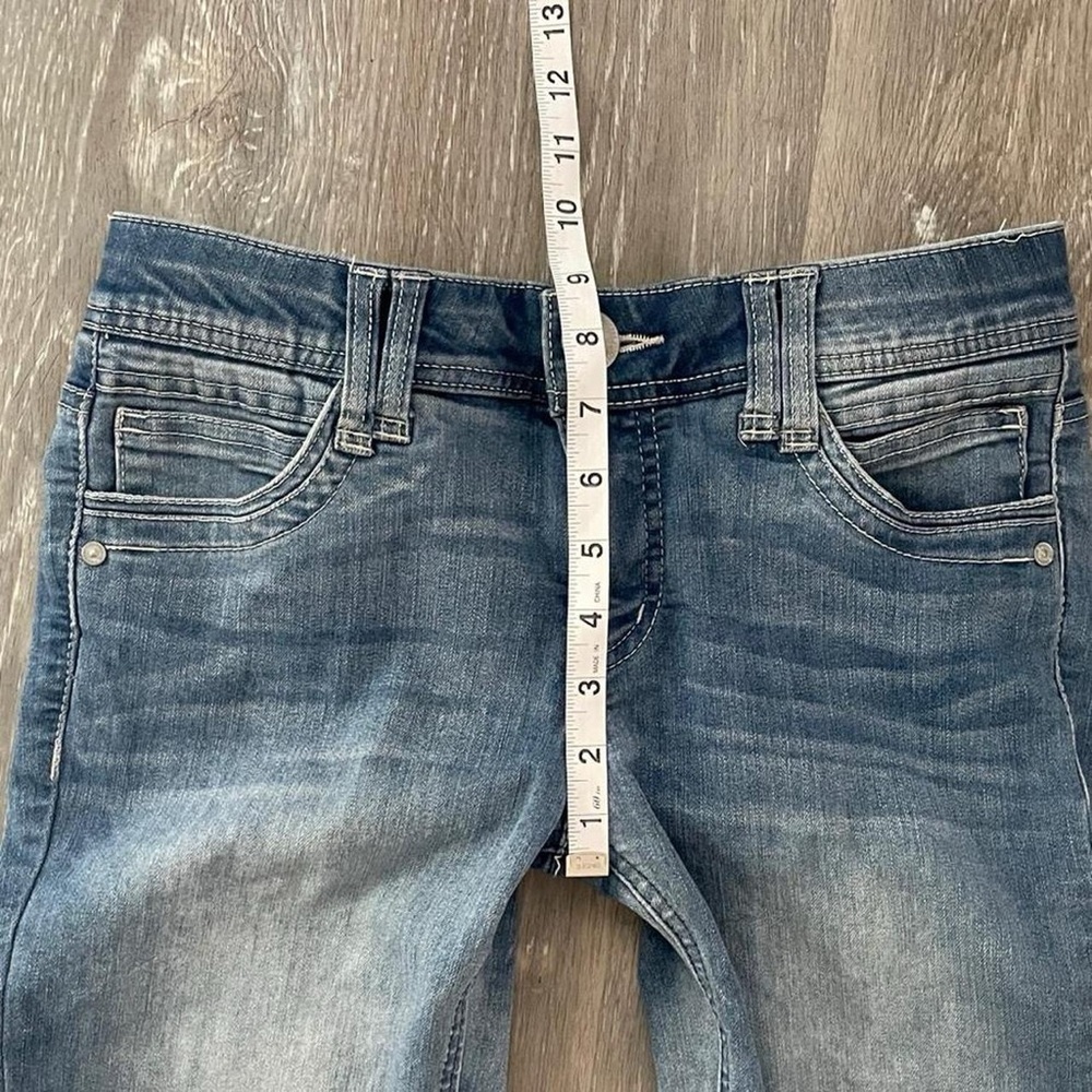 Democracy Ab Technology Skinny Jeans Size 2 Medium Wash Stretch Denim - Picture 7 of 9